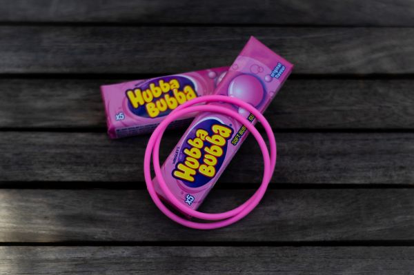 OO rings Hubba Bubba Pink